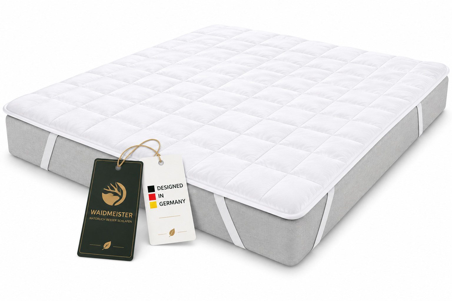 Matratzenauflage Matratzenauflage Comfort aus Mikrofaser DILUMA, Für Boxsprinbetten und alle gängigen Matratzen