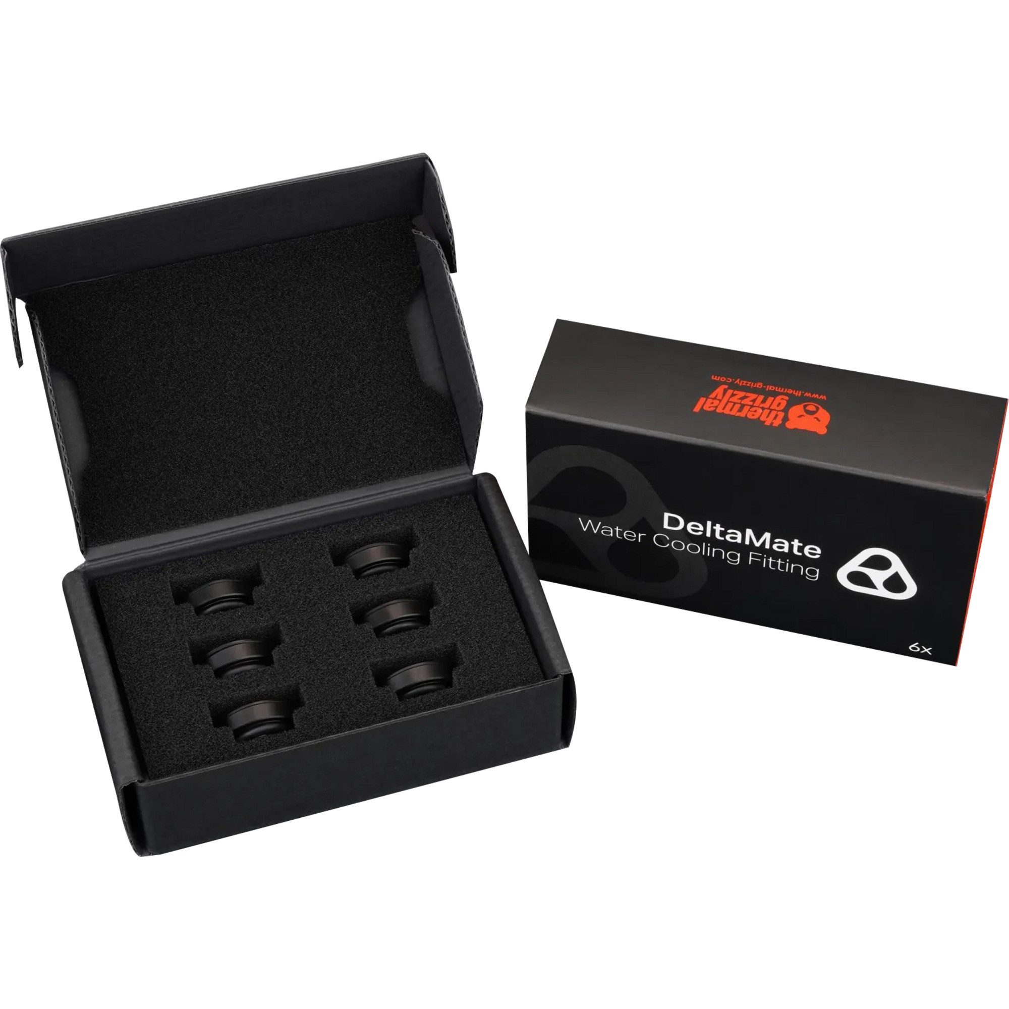 Thermal Grizzly Wasserkühlung Thermal Grizzly DeltaMate Plug, Verbindung, (6er