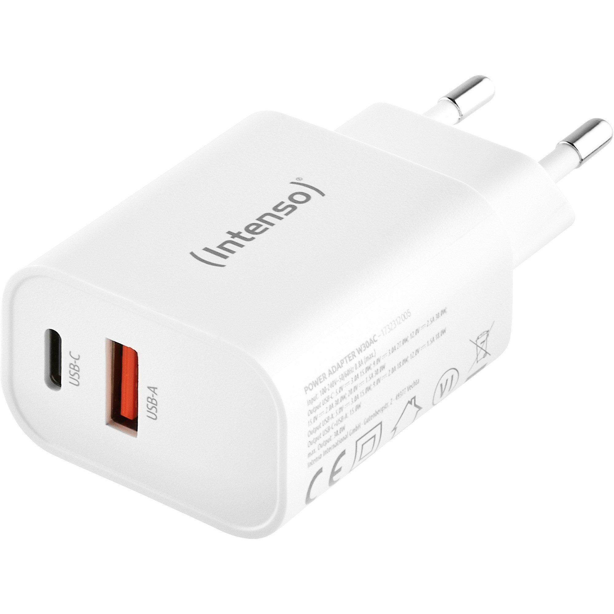 Intenso Intenso Power Adapter W30AC, Ladegerät, (30W) Netzteil