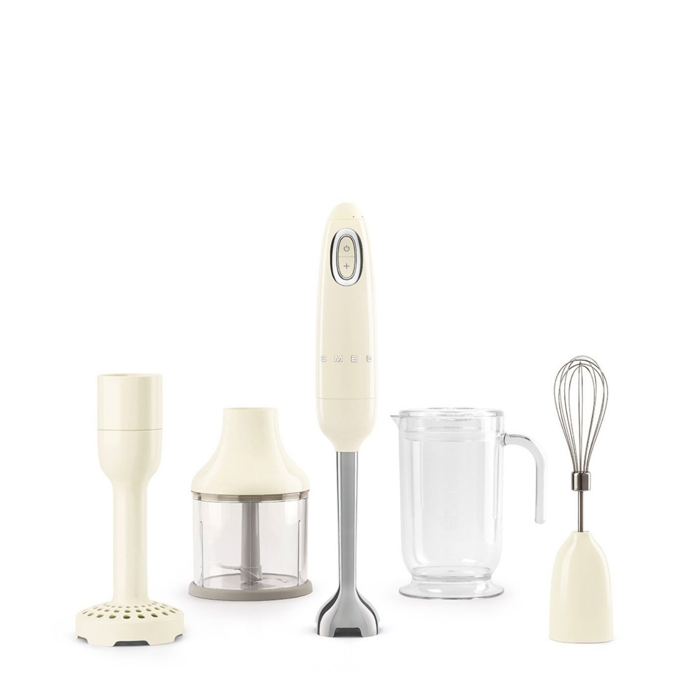 Smeg Handmixer HBF03 Retro Design 700 W mit Zubehörs stilvoll & funktional, 700 W