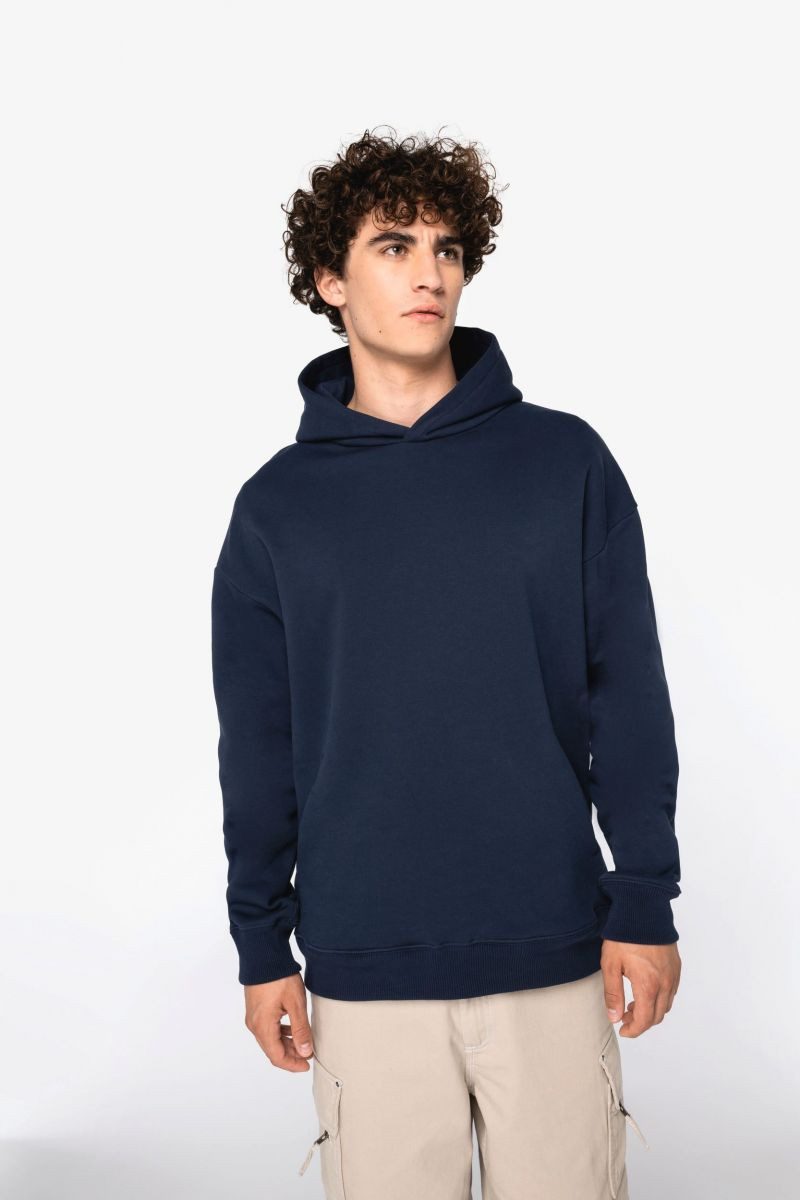 Native Spirit Kapuzenpullover Umweltfreundliches Oversize Unisex-Kapuzensweatshirt