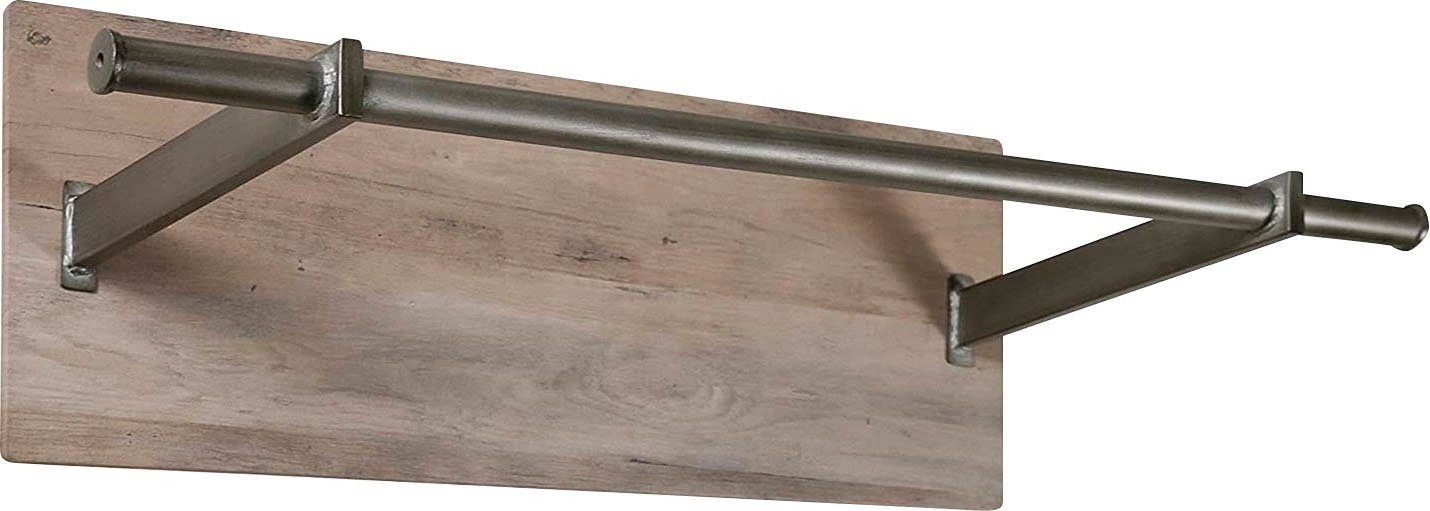 SalesFever Wandgarderobe Design-Garderobe mit Stil, Eleganter Dekor in charmanter Eiche-Optik