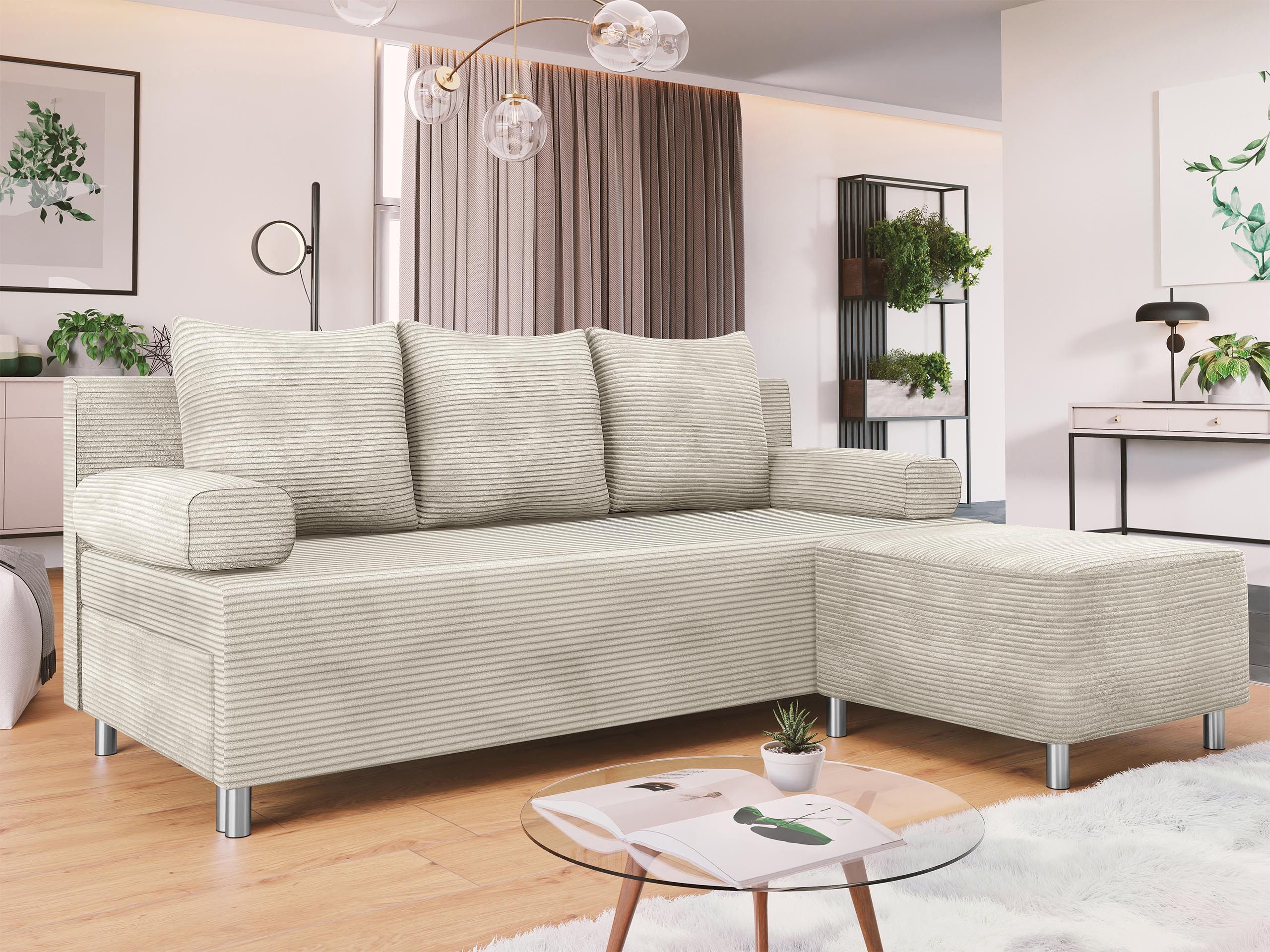 MIRJAN24 Schlafsofa Dover Cord, mit Schlaffunktion günstig online kaufen