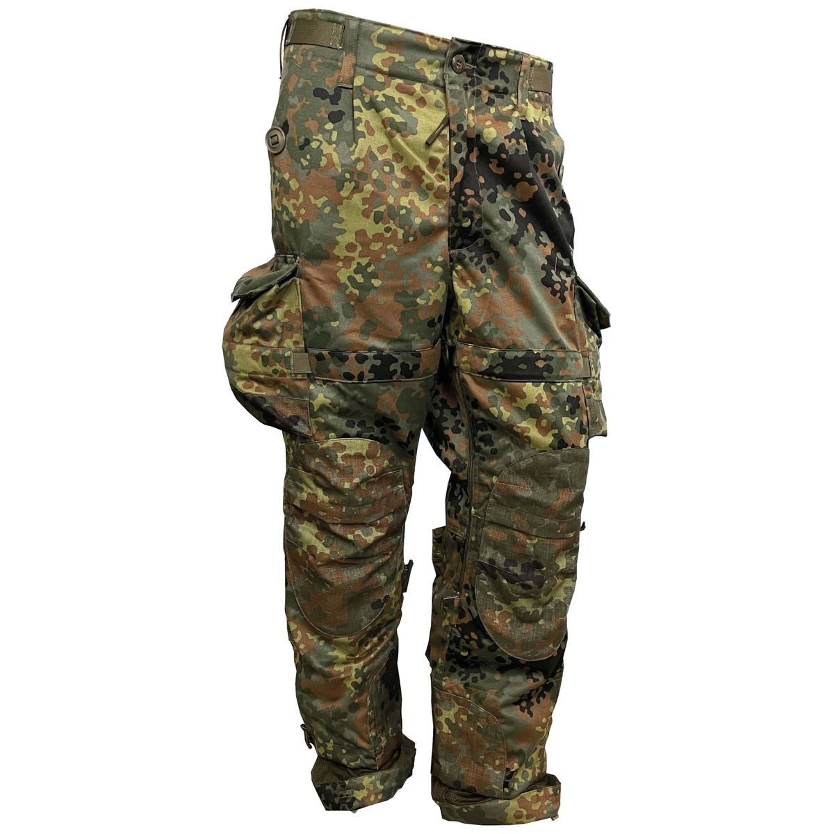 Leo Köhler Outdoorhose Original Bundeswehr Leo Köhler Kampfhose KBS Flecktarn