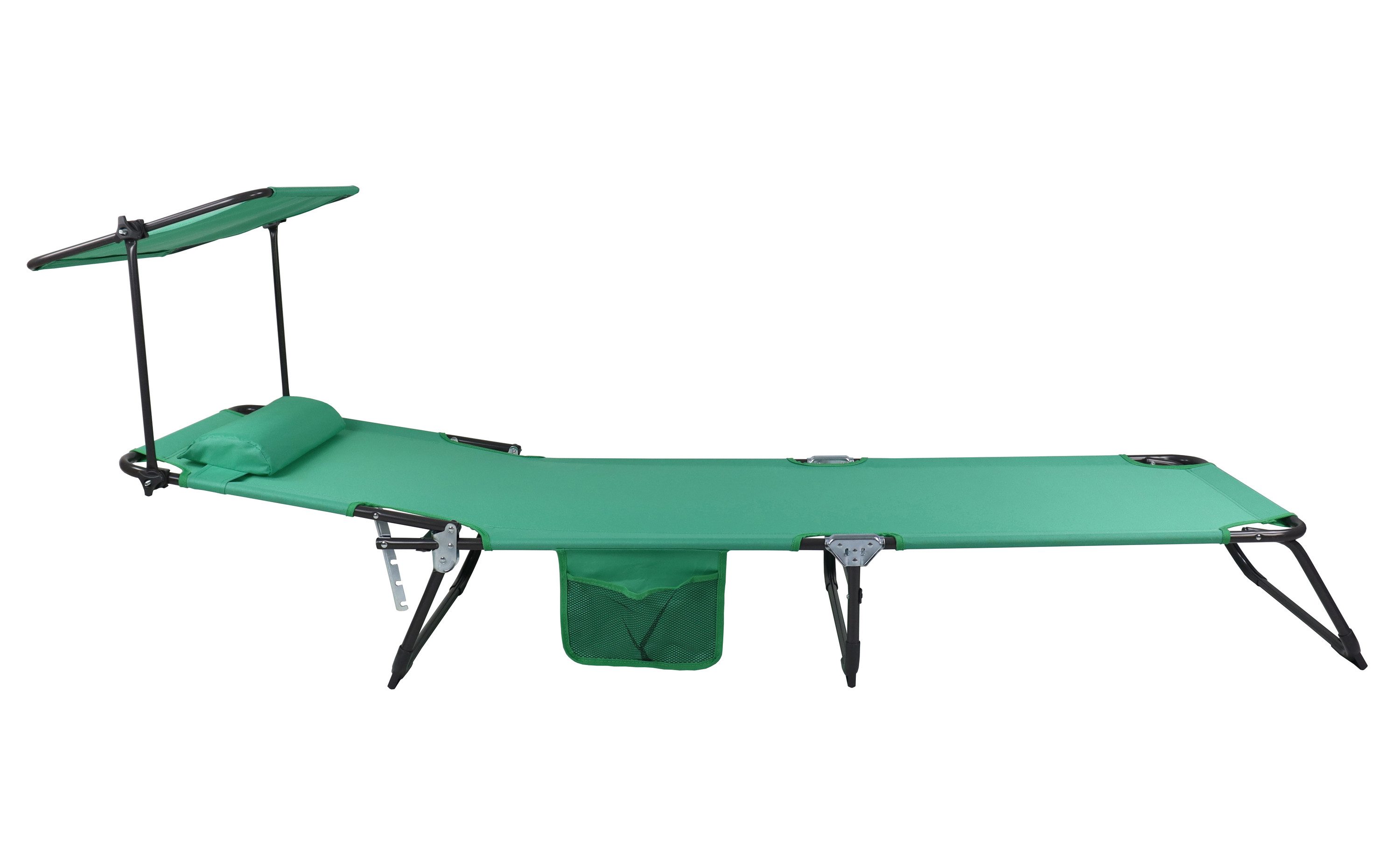 VCM Gartenliege Sonnenliege Bindox L. 185 x H. 24 x B. 55 cm, 1