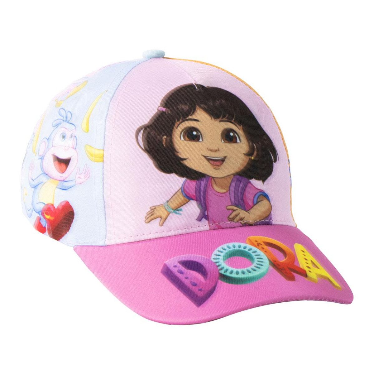 Dora the Explorer Baseball Cap Kinder Cap Baseballkappe aus Polyester