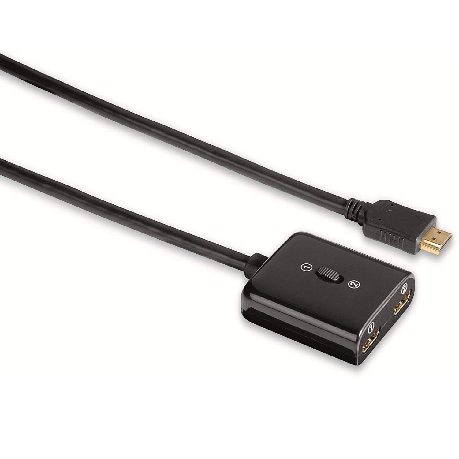 HDMI-Umschalter Verteiler Splitter 1 > 2 Video-Adapter
