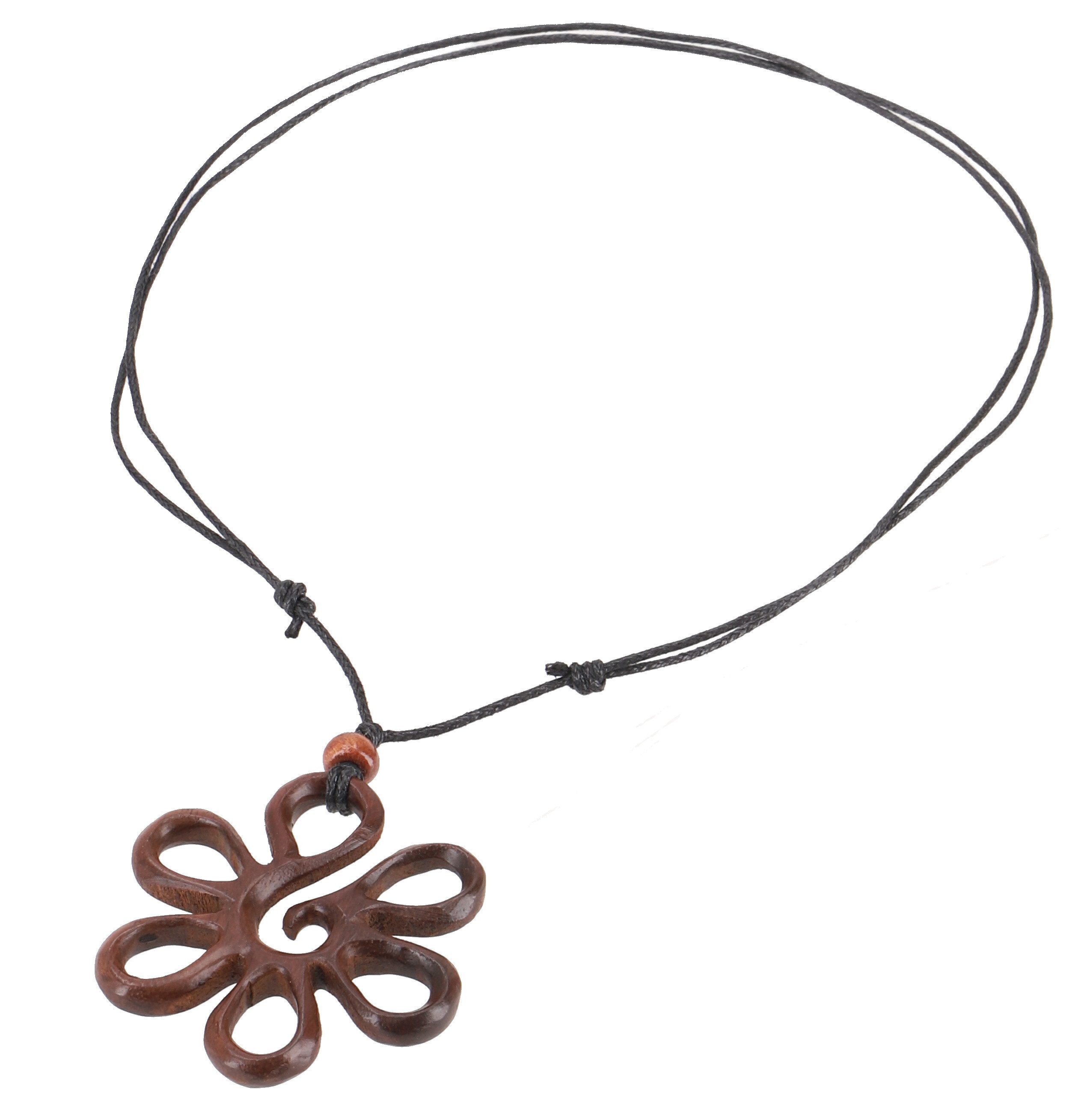 Guru-Shop Perlenkette Ethno Holzschmuck, Halskette, Surferkette günstig online kaufen
