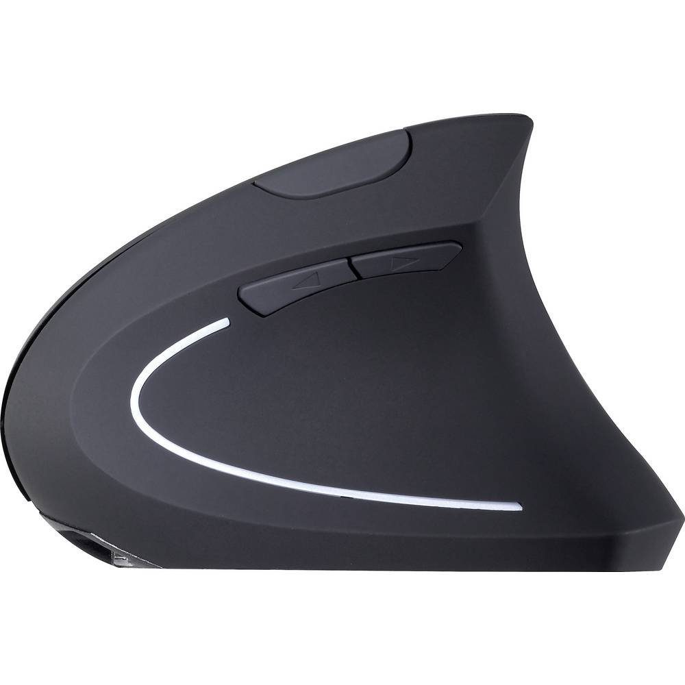 Renkforce Ergonomische Funkmaus für Rechtshänder RF-4509682 Mäuse (Ergonomisch, Wiederaufladbar) – Bild 5 von 5