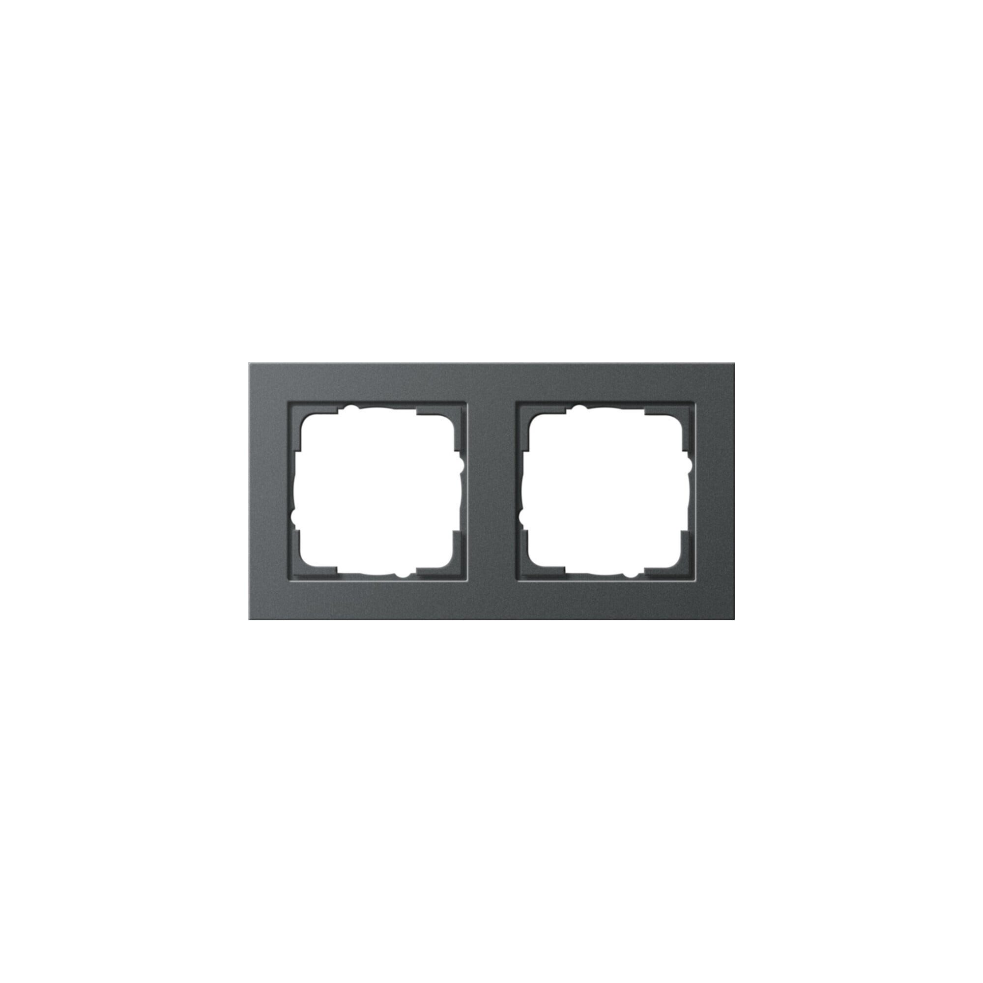 GIRA Gira Abdeckrahmen 2f.anth E2 021223 Installationskabel