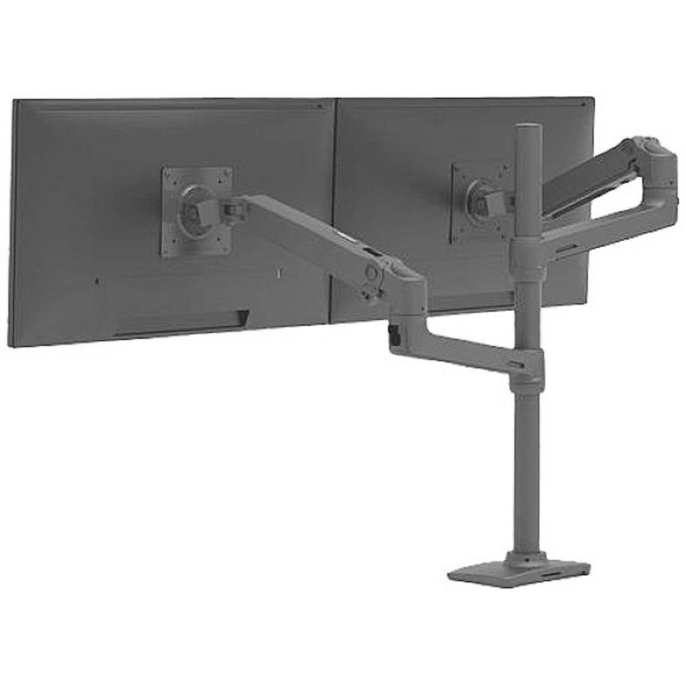 Ergotron Monitor-Halterung LX Dual Monitor Arm, Tischhalterung erweiterbar auf bis zu 4, (übereinander, Hohe Säule)