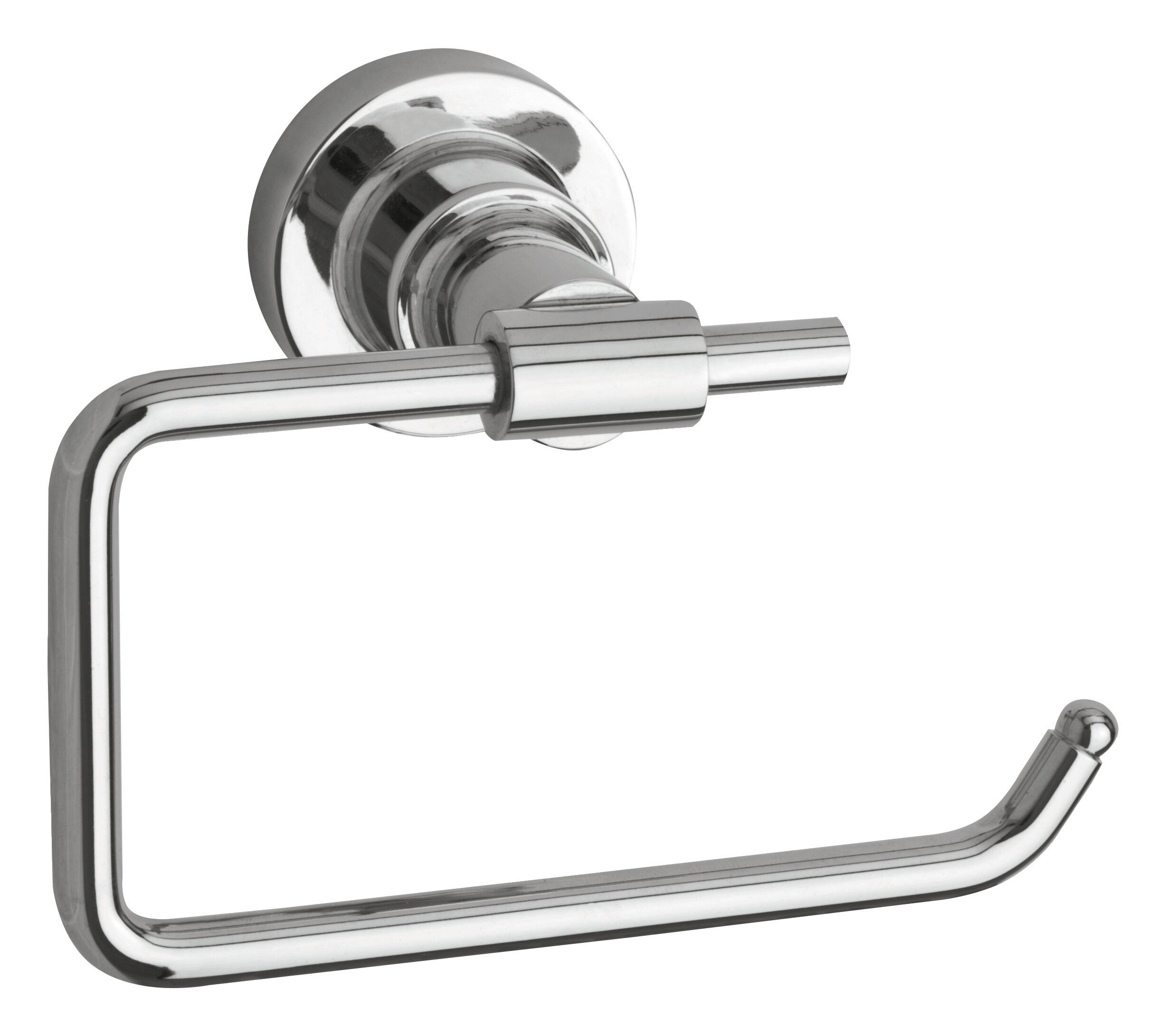 tesa Toilettenpapierhalter 1x tesa luup Toilettenpapierhalter (Komplett-Set, 2-St., inkl. Klebelösung), chrom 7,5 cm : 14 cm : 10,5 cm