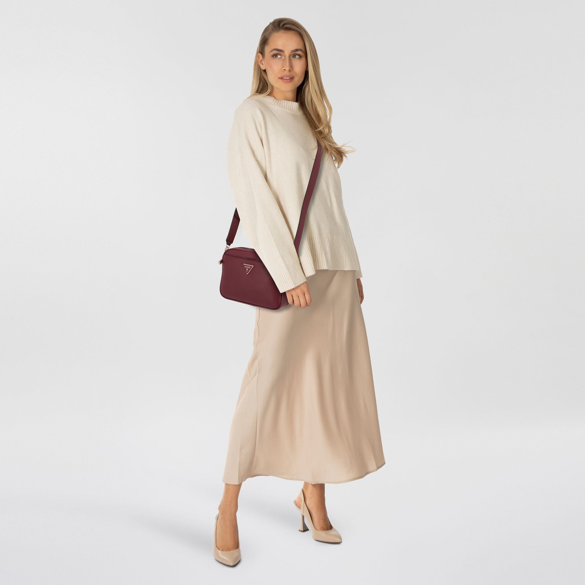 Guess Umhängetasche Meridian II, Polyurethan günstig online kaufen