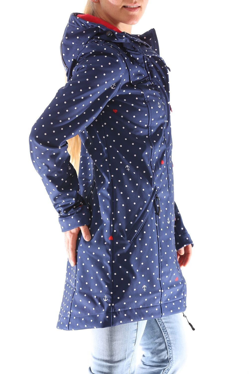 Blutsgeschwister Softshelljacke Blutsgeschwister Wild Weather Long günstig online kaufen