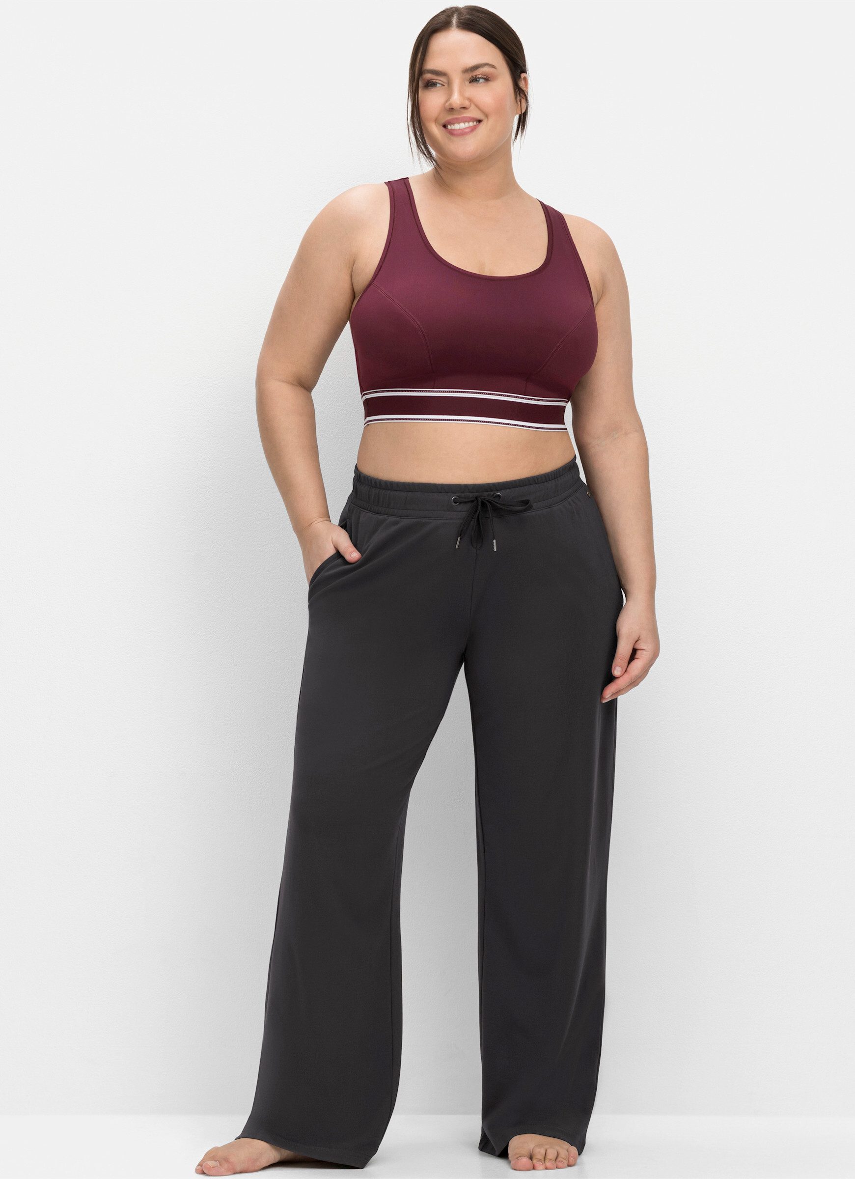 Sheego Jogginghose Sporthose günstig online kaufen