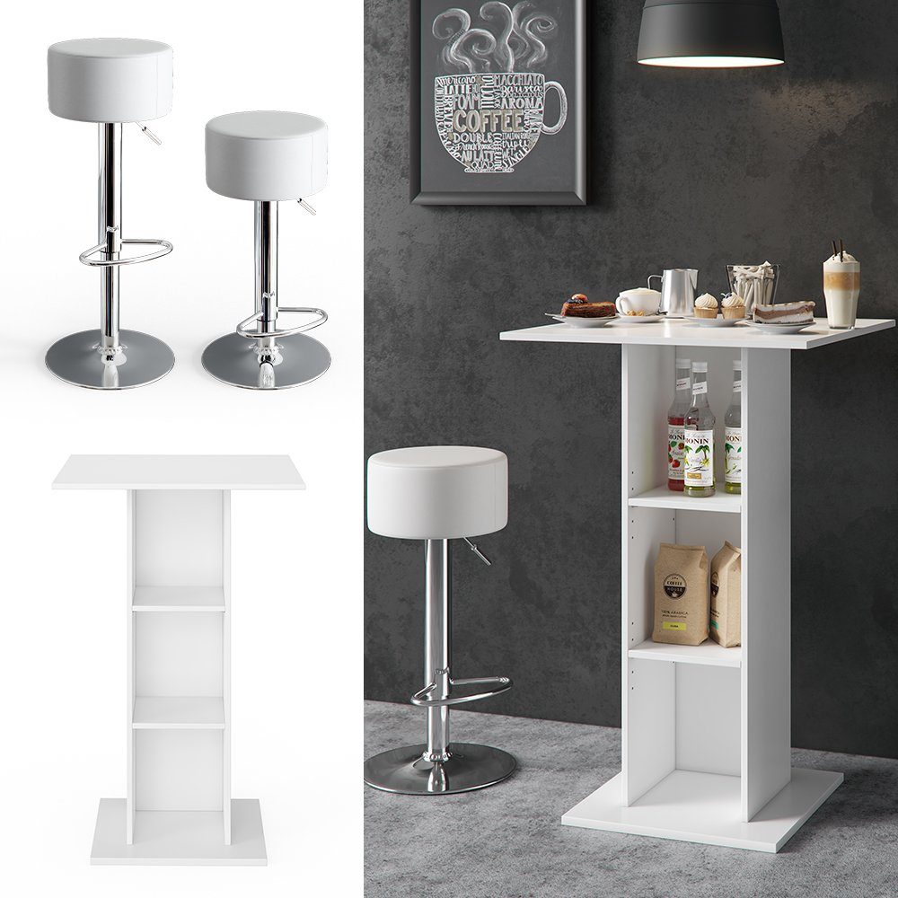 Vicco Bartisch Rodeo, Weiß, 70 x günstig online kaufen
