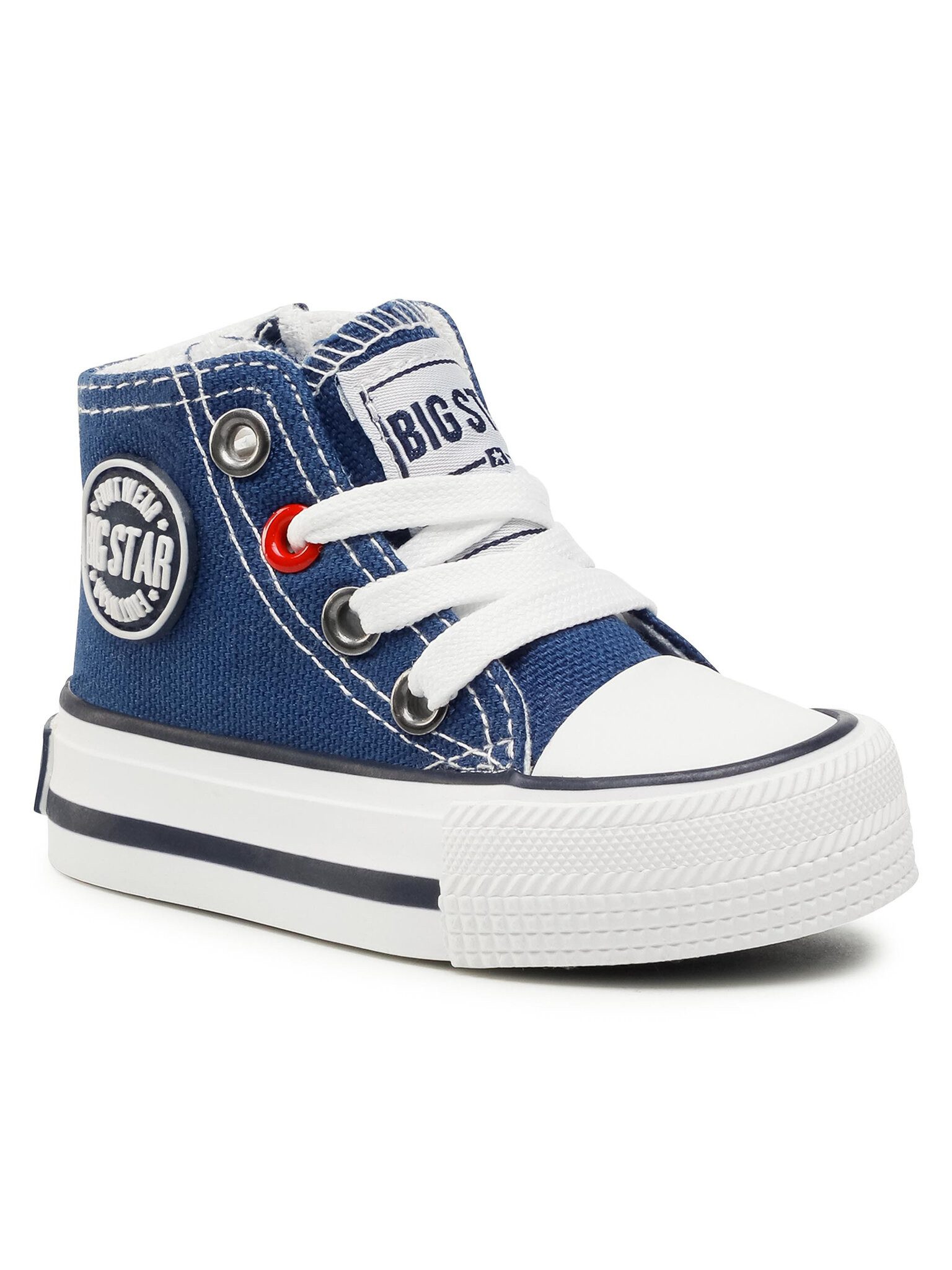 BIG STAR Sneakers aus Stoff HH374189 Navy Sneaker