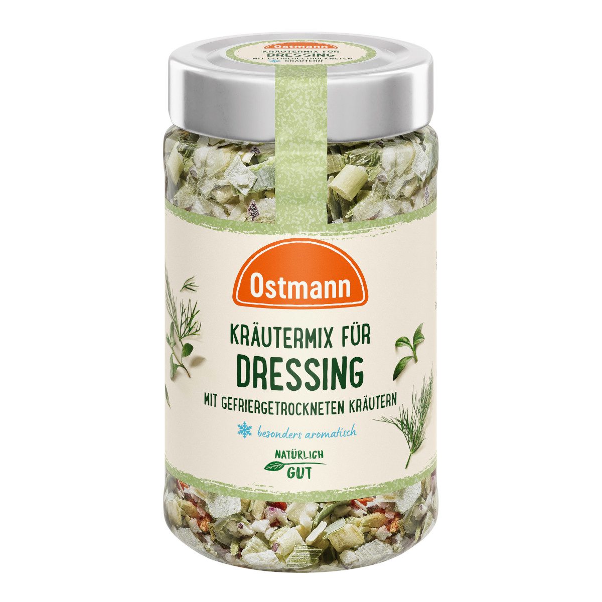 Ostmann Gewürz, Ostmann Kräutermix für Dressing mit gefriergetrockneten Kräutern 18g