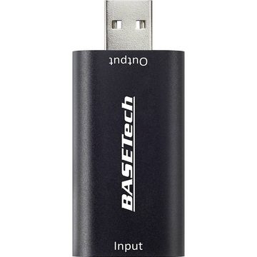 Basetech USB 2 Game Capture / Video Grabber, HDMI Gameplay-Aufnahmegerät (Full-HD-Auflösung)