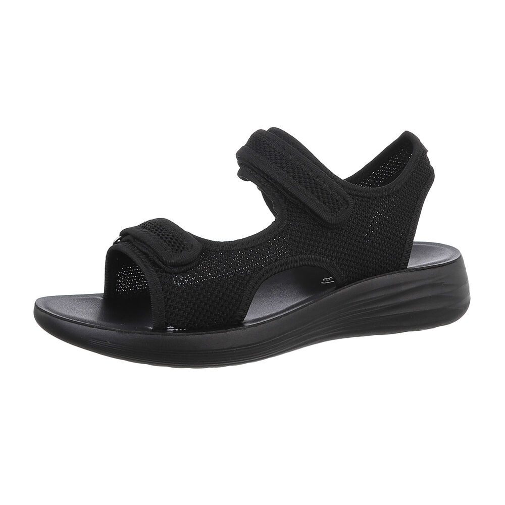 Ital-Design Damen Freizeit Riemchensandalette (86527293) Keilabsatz/Wedge günstig online kaufen