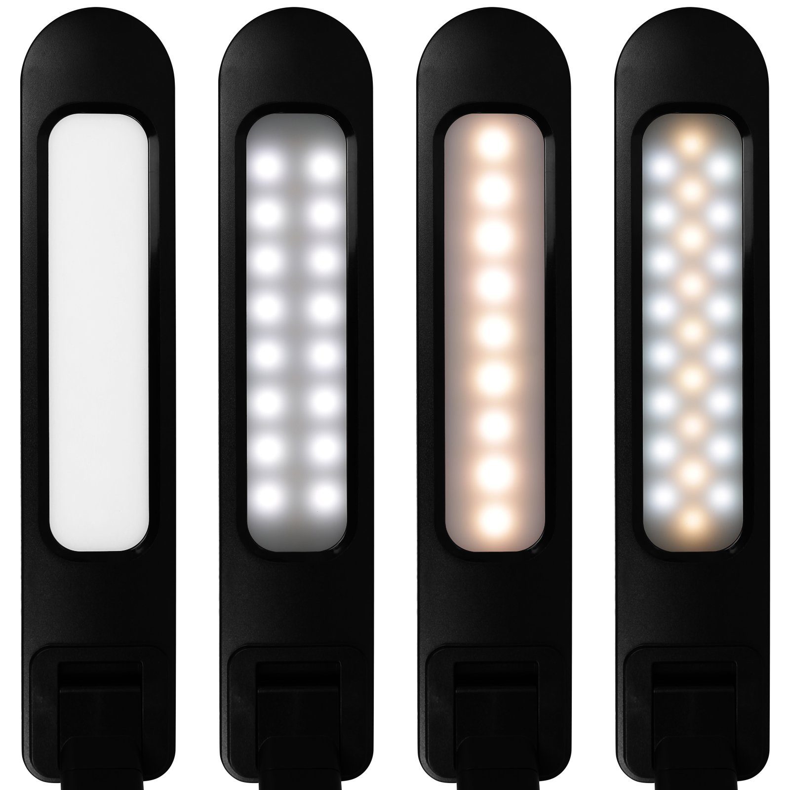 Ladegerät Leuchte Tischlampe LED Nachtleuchte mit Handy Nachttisch, Warmgelb, Ladegerät Lampe Nachtlicht Warmweiß, LED Tageslichtweiß, Schreibtischlampe Laden