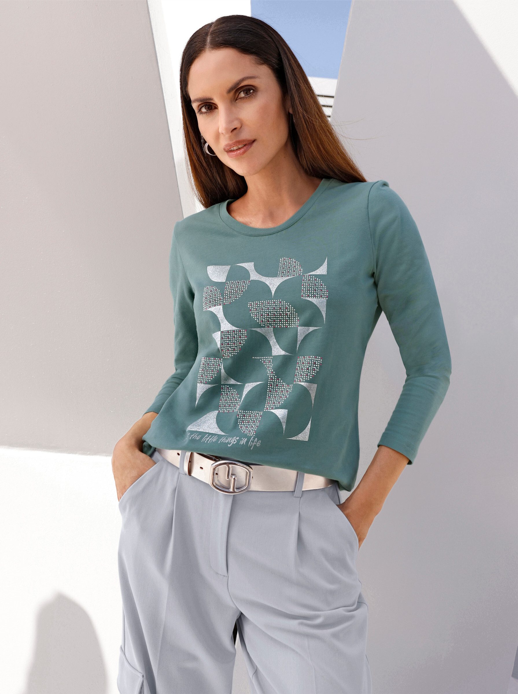 T-Shirt Shirt Langarm