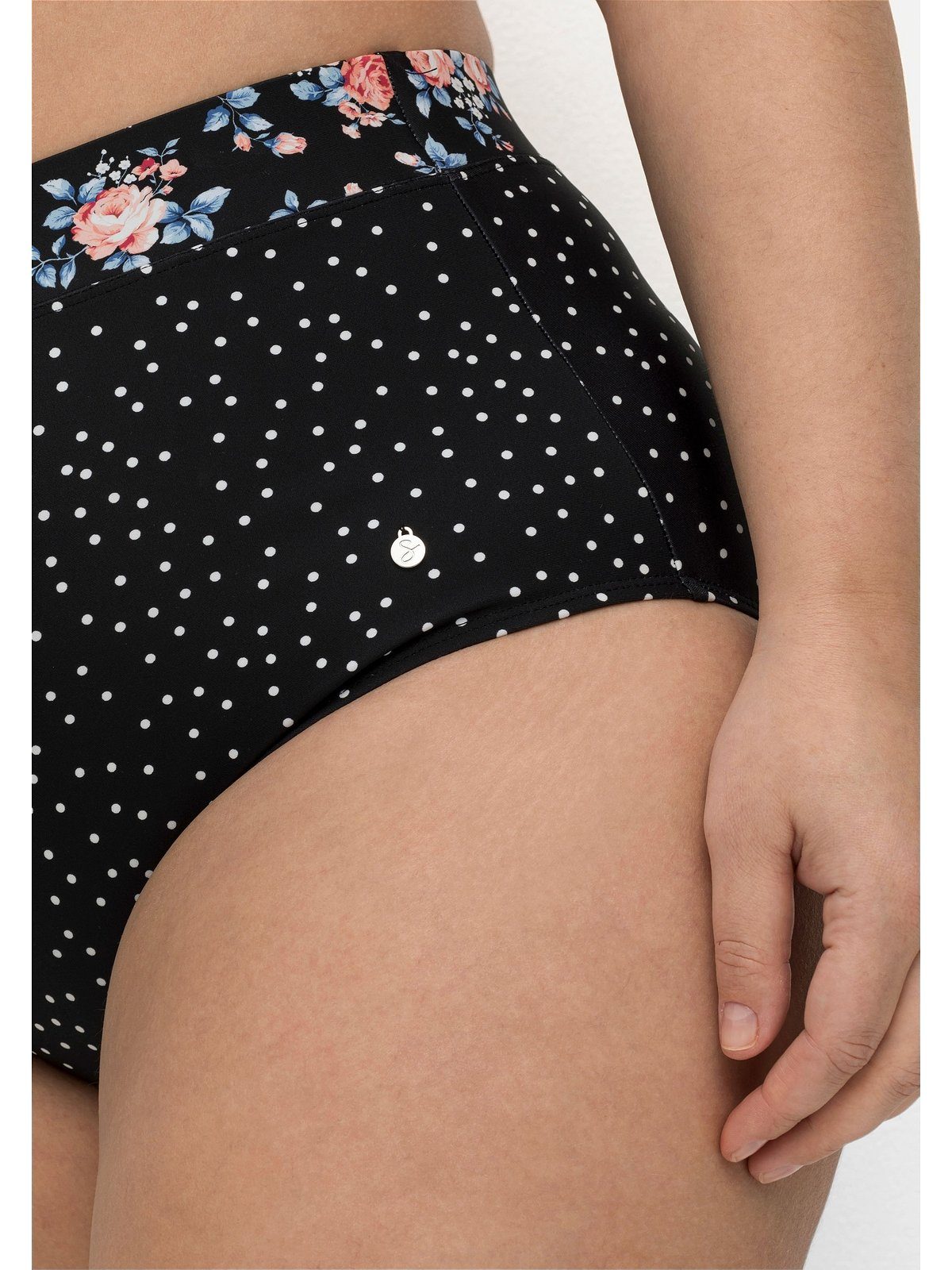 Sheego Bikini-Hose Große Größen in hohem Schnitt, mit Shaping-Einsatz