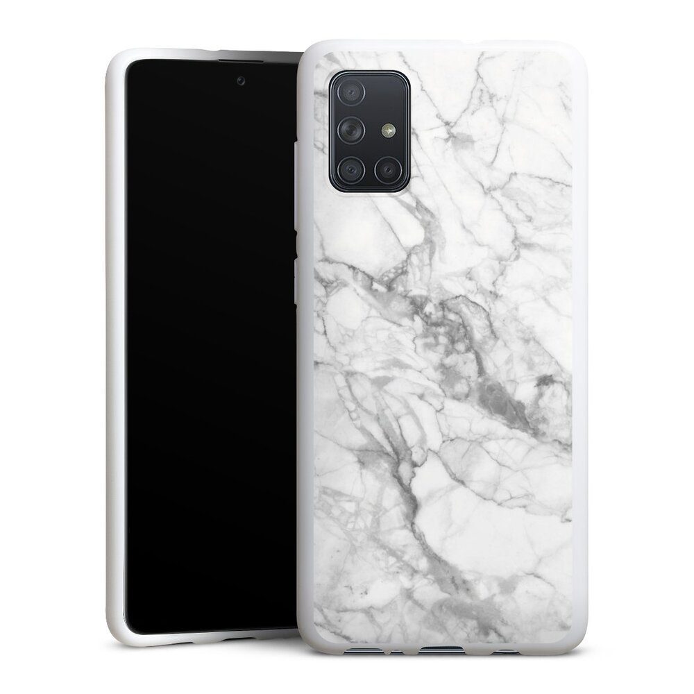 DeinDesign Handyhülle Stein Marmor Muster Marmor, Samsung Galaxy A71 Silikon  Hülle Bumper Case Handy Schutzhülle