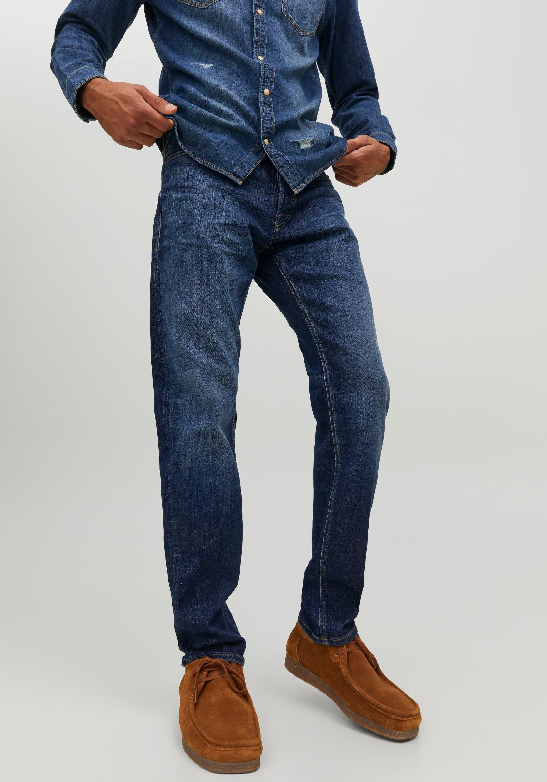 Jack & Jones Tapered-fit-Jeans JJIMIKE JJORIGINAL günstig online kaufen