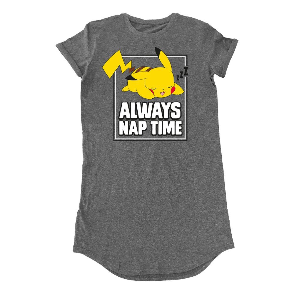 Heroes Inc T-Shirt Pikachu Always Nap Time T-Shirtkleid - Pokémon | T-Shirts