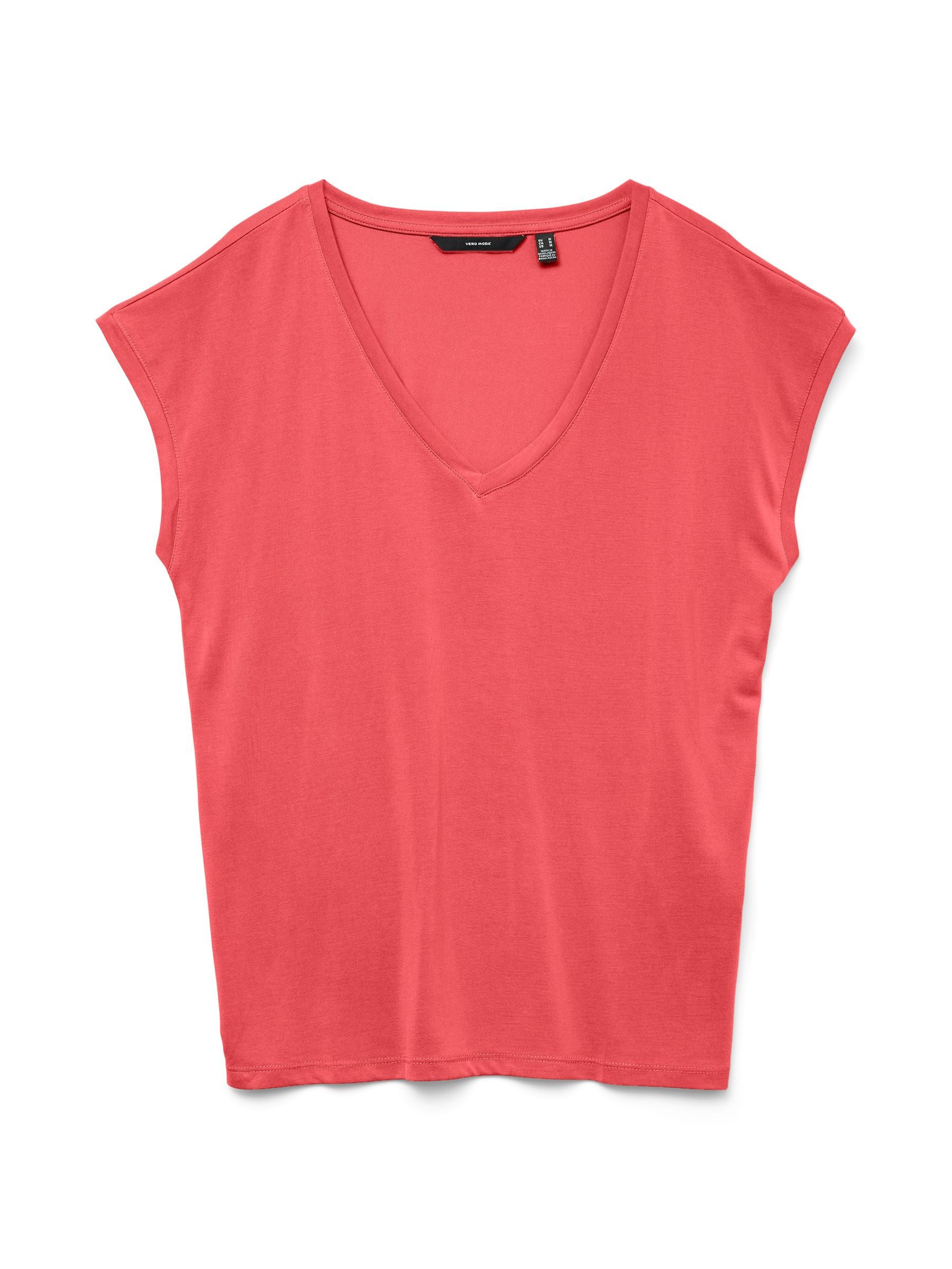 Vero Moda V-Shirt VMFILLI SS V-NECK TEE GA NOOS günstig online kaufen