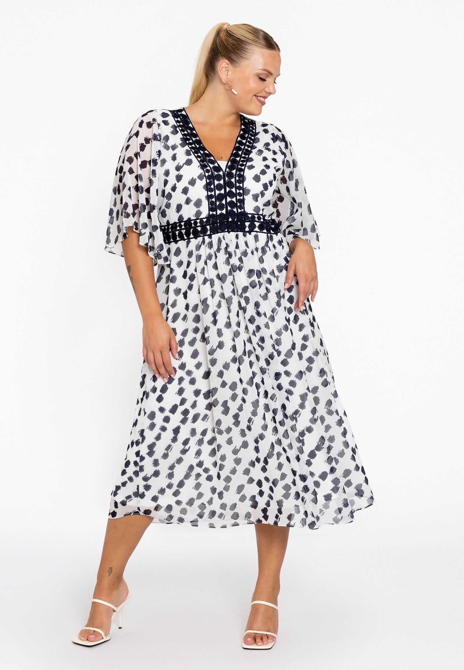 YOEK A-Linien-Kleid Damen Kleid Große Größen günstig online kaufen