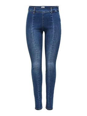 ONLY Skinny-fit-Jeans ONLWAUW MID SK ZIP CUT DNM