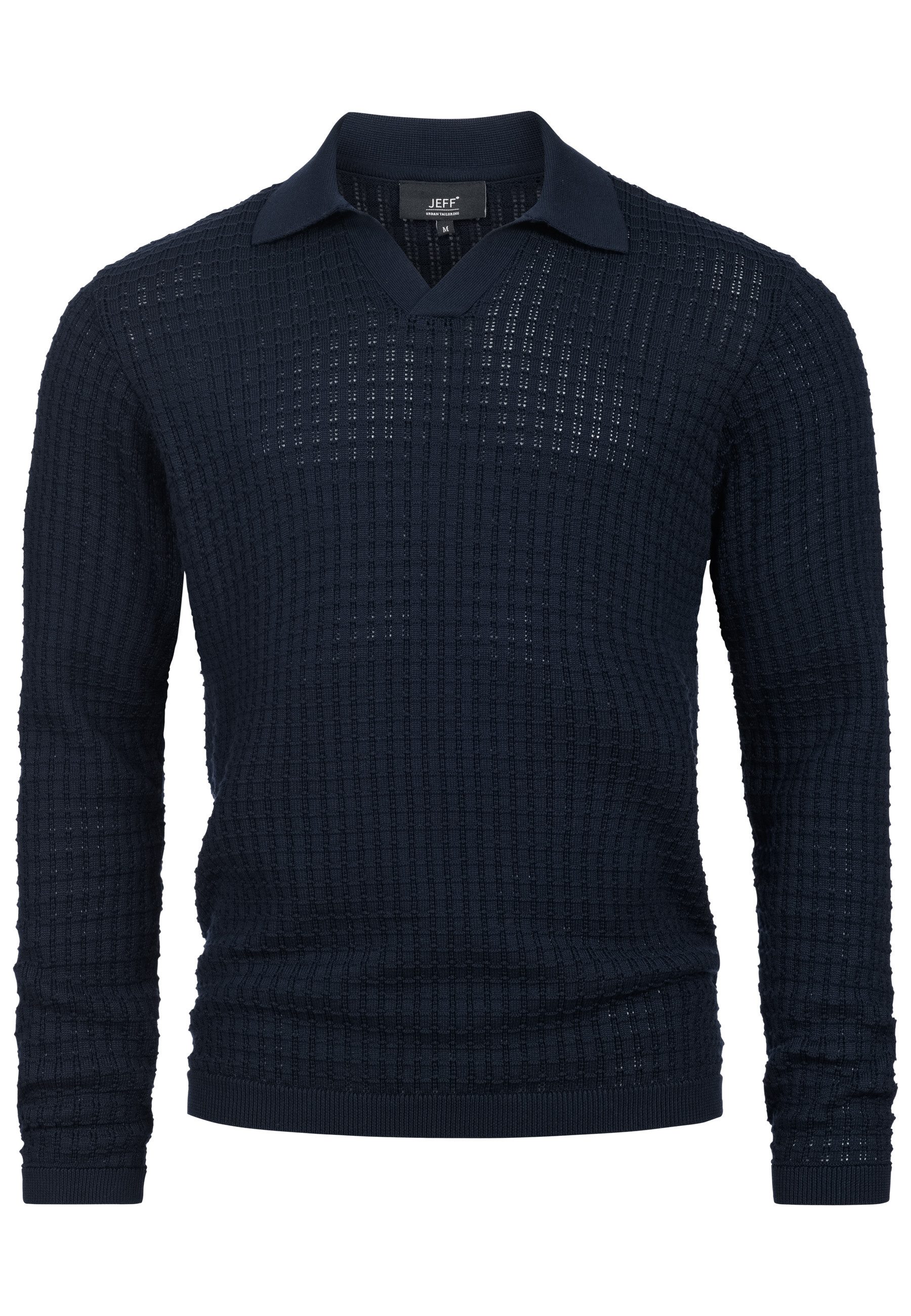 Jeff Strickpullover JFLane polo knit mit günstig online kaufen