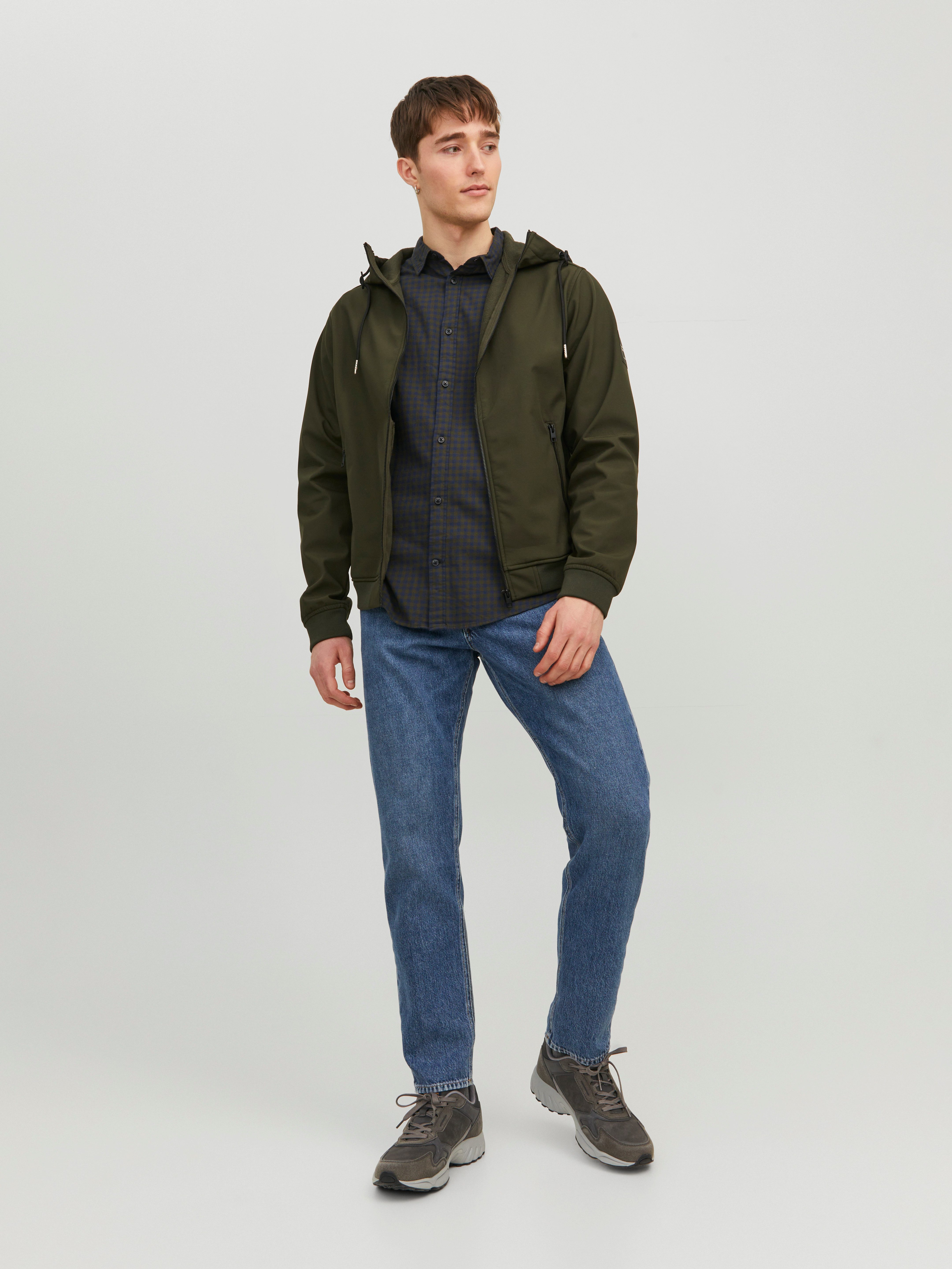 Jack & Jones Softshelljacke JJEBASIC mit wasserabweisender Funktion Kunstfaser, regular fit