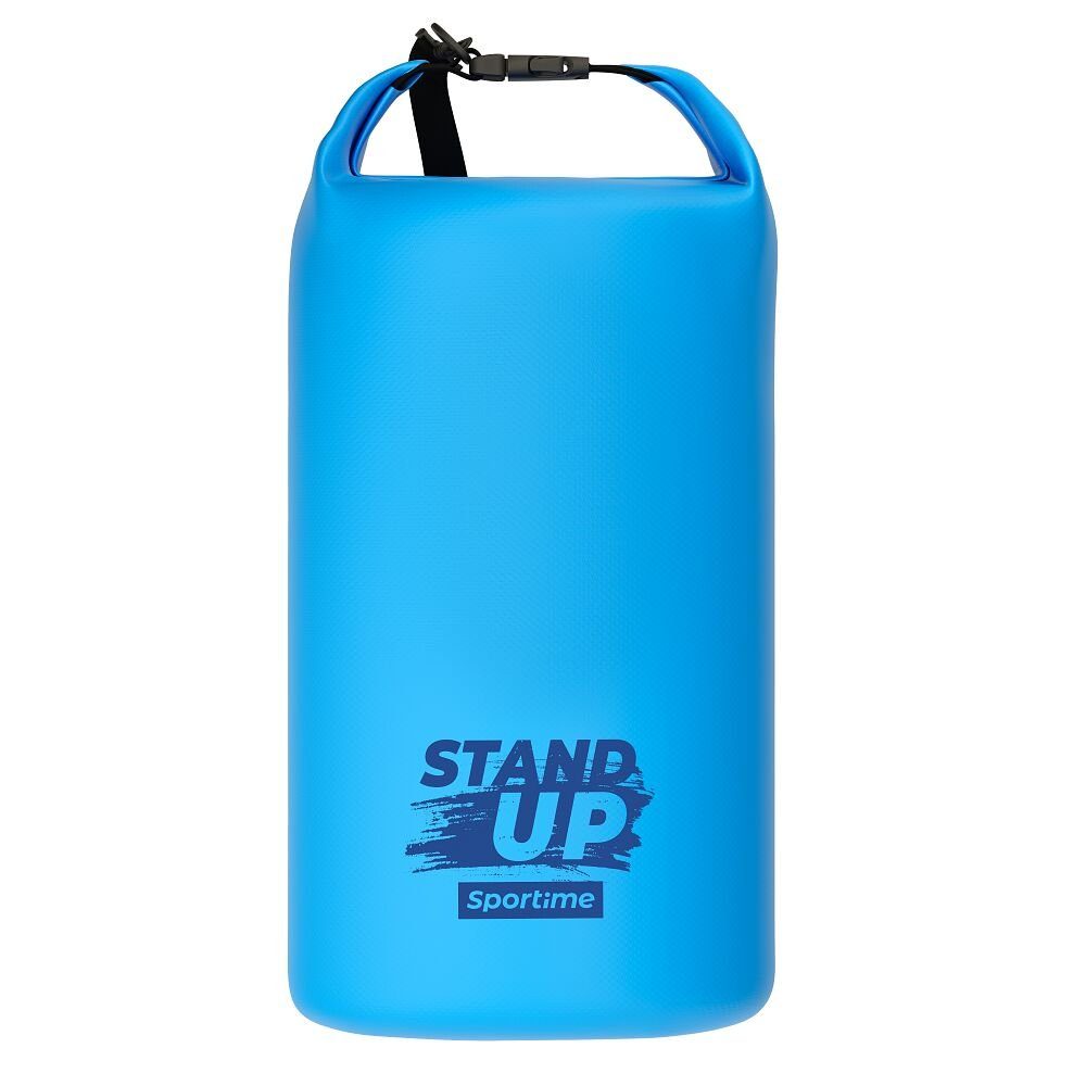 Sportime Sporttasche SUP Dry Bag Stand Up, Sicheres Verstauen für Aktivitäten auf dem Wasser Blau, 20 Liter