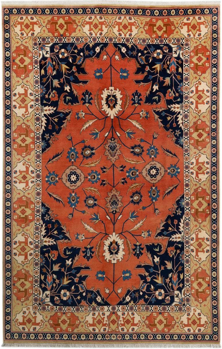Orientteppich Mashhad 216x347 Handgeknüpfter Orientteppich / Perserteppich, Nain Trading, rechteckig, Höhe: 12 mm