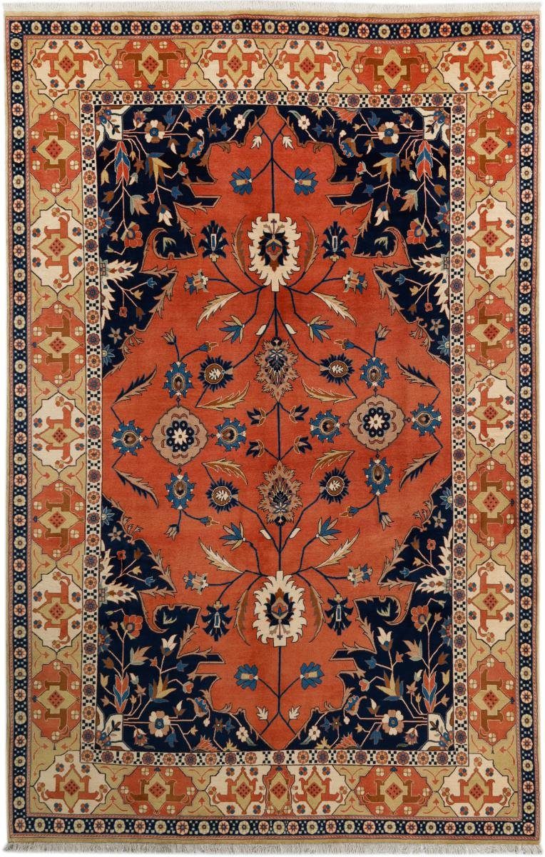 Orientteppich Mashhad 216x347 Handgeknüpfter mm Orientteppich / Perserteppich, Höhe: rechteckig, 12 Trading, Nain