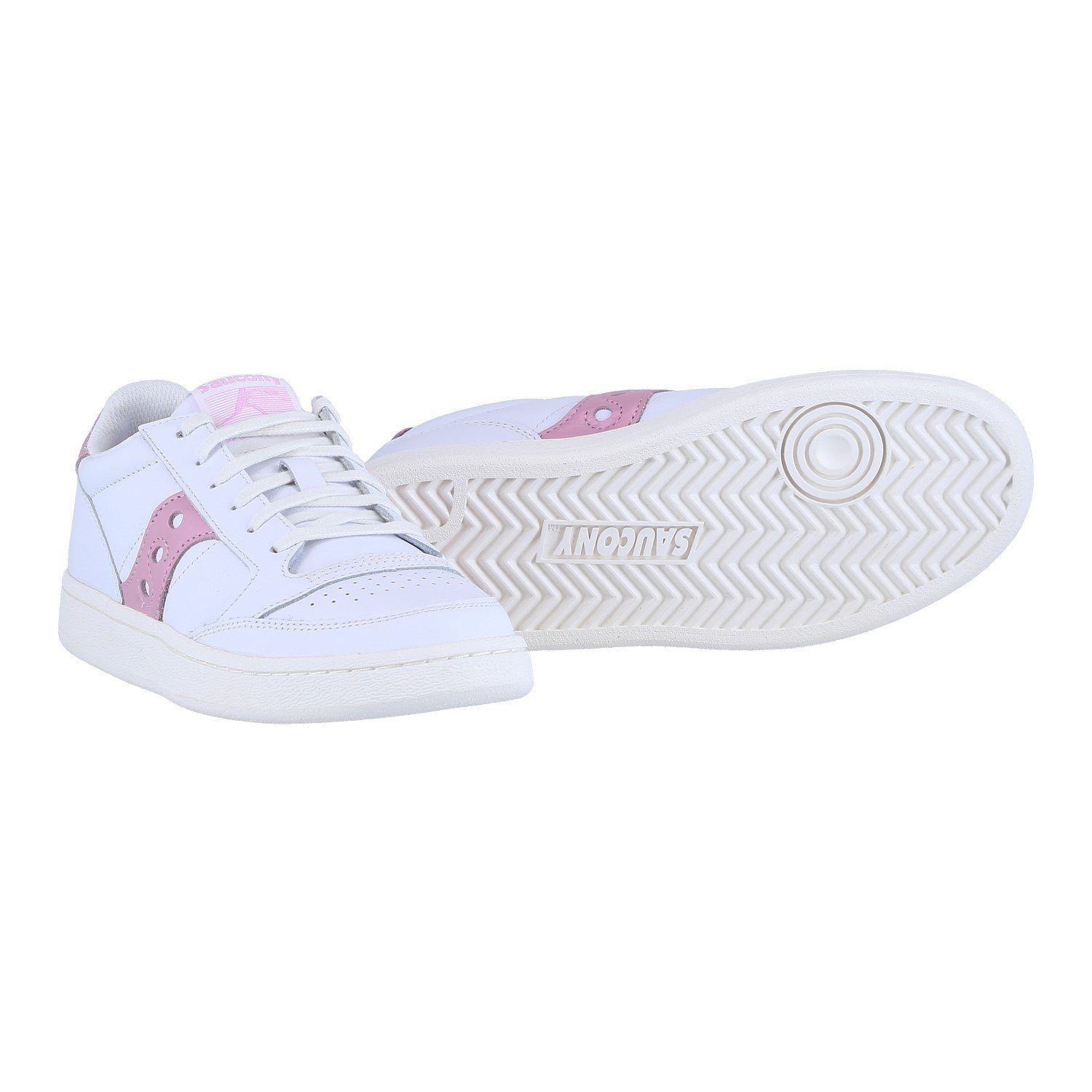 Saucony Jazz Court weiss/pink Damen Sneaker
