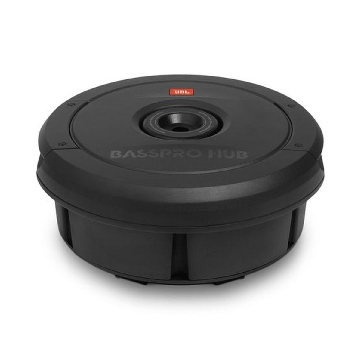 JBL BassPro Hub Reserverad-Subwoofer AKTIV Gehäuse 28cm mit Fernbedienung Auto-Subwoofer (200 W, max.: W 30 cm)