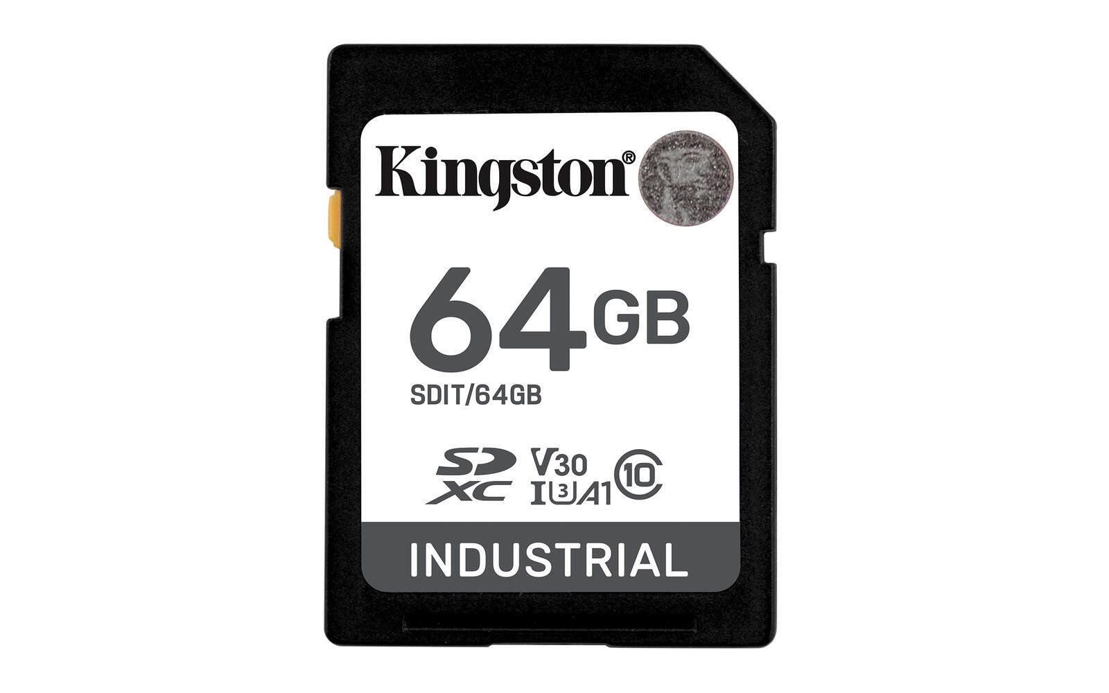 Kingston 64G SDXC Industrial pSLC Speicherkarte