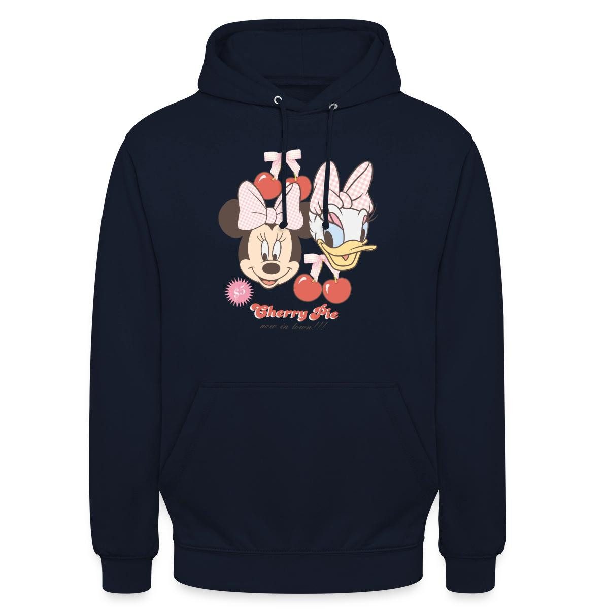 Hoodie Mickey & Minnie Cherry Pie Minnie & Daisy Unisex Hoodie