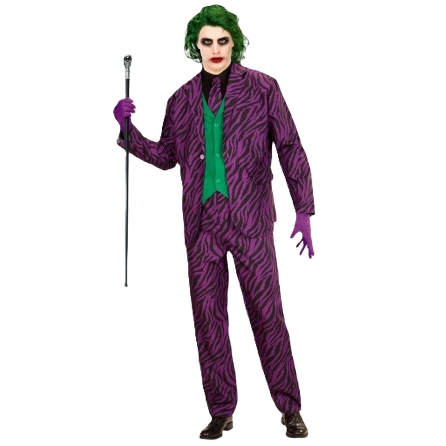 Widmann S.r.l. Clown-Kostüm Halloween Kostüm 'Evil Clown' für Herren, Jacke