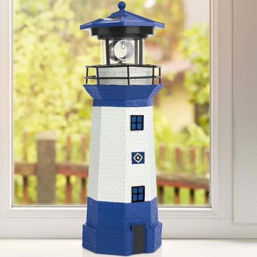 HSV Gartenzwerg HSV Leuchtturm LED Solar