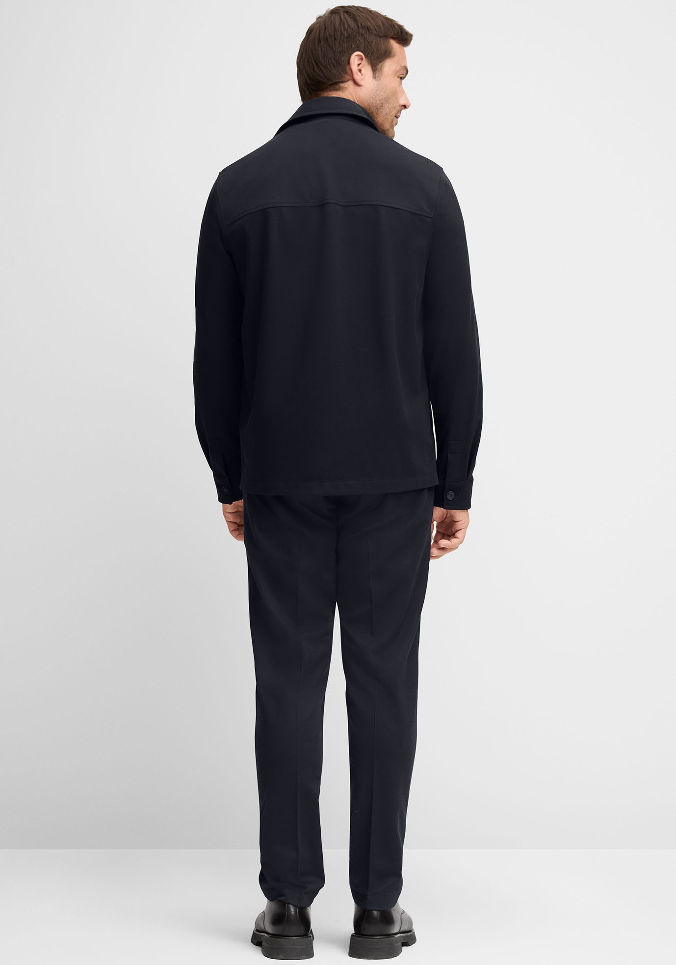 Cinque Langarmhemd CIMESSI mit Seitennahttaschen