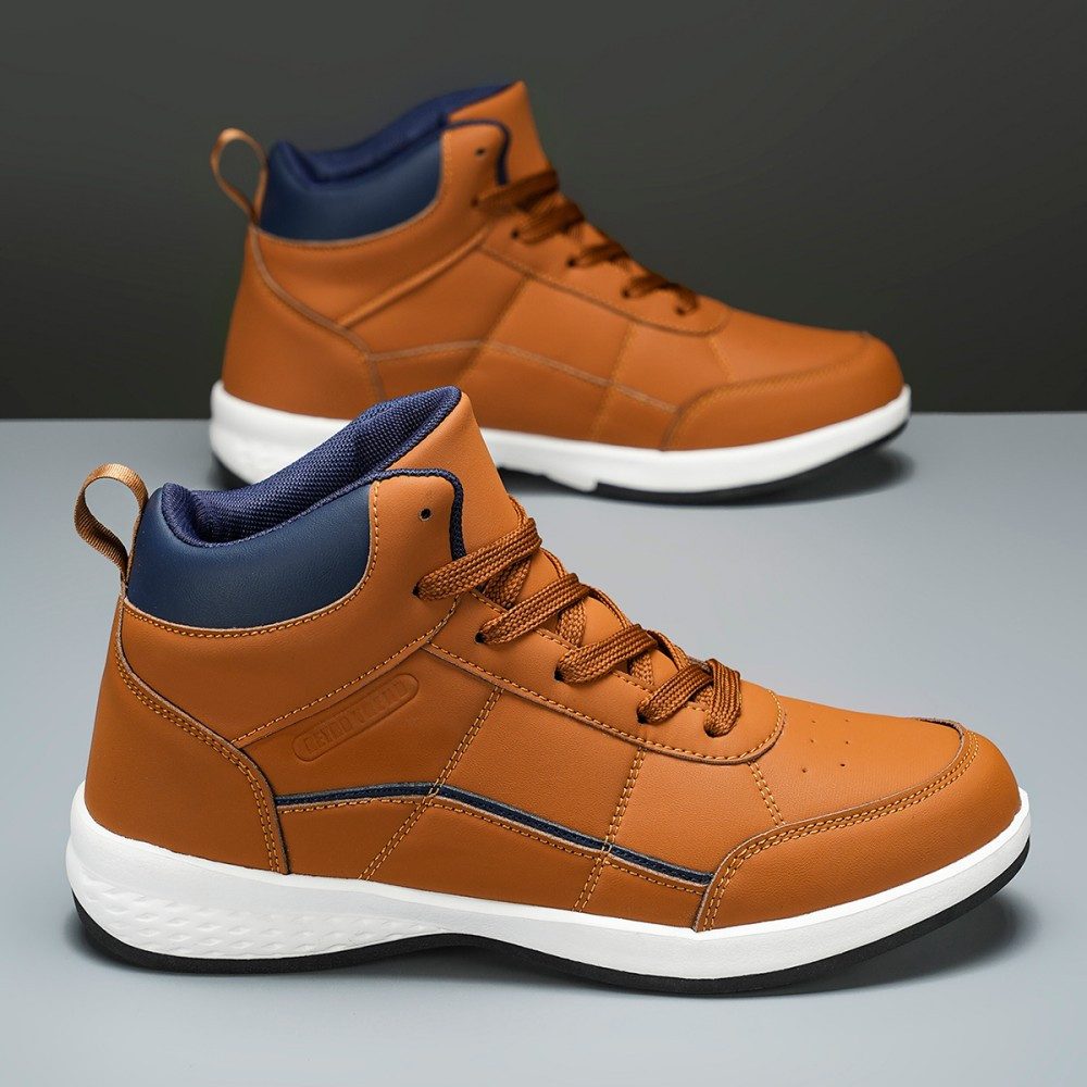 HUSK'SWARE Sneaker (EVA-Zwischensohle TPR-Außensohle, Bequeme Passform,Vielseitig einsetzbar) PU-Obermaterial – Bild 4 von 5