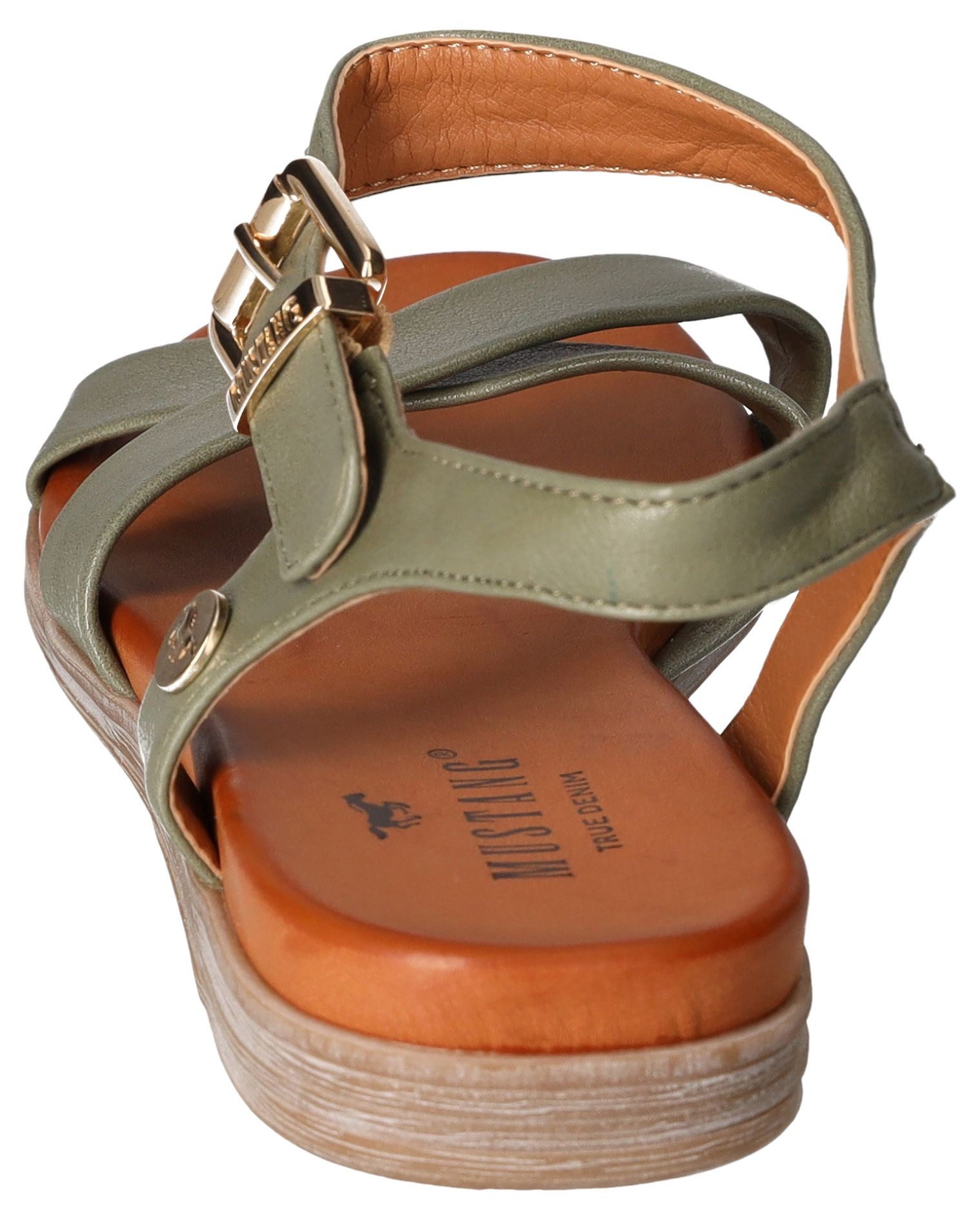 Mustang Shoes Sandale, Sommerschuh, Sandalette, Riemchensandale, mit breite günstig online kaufen