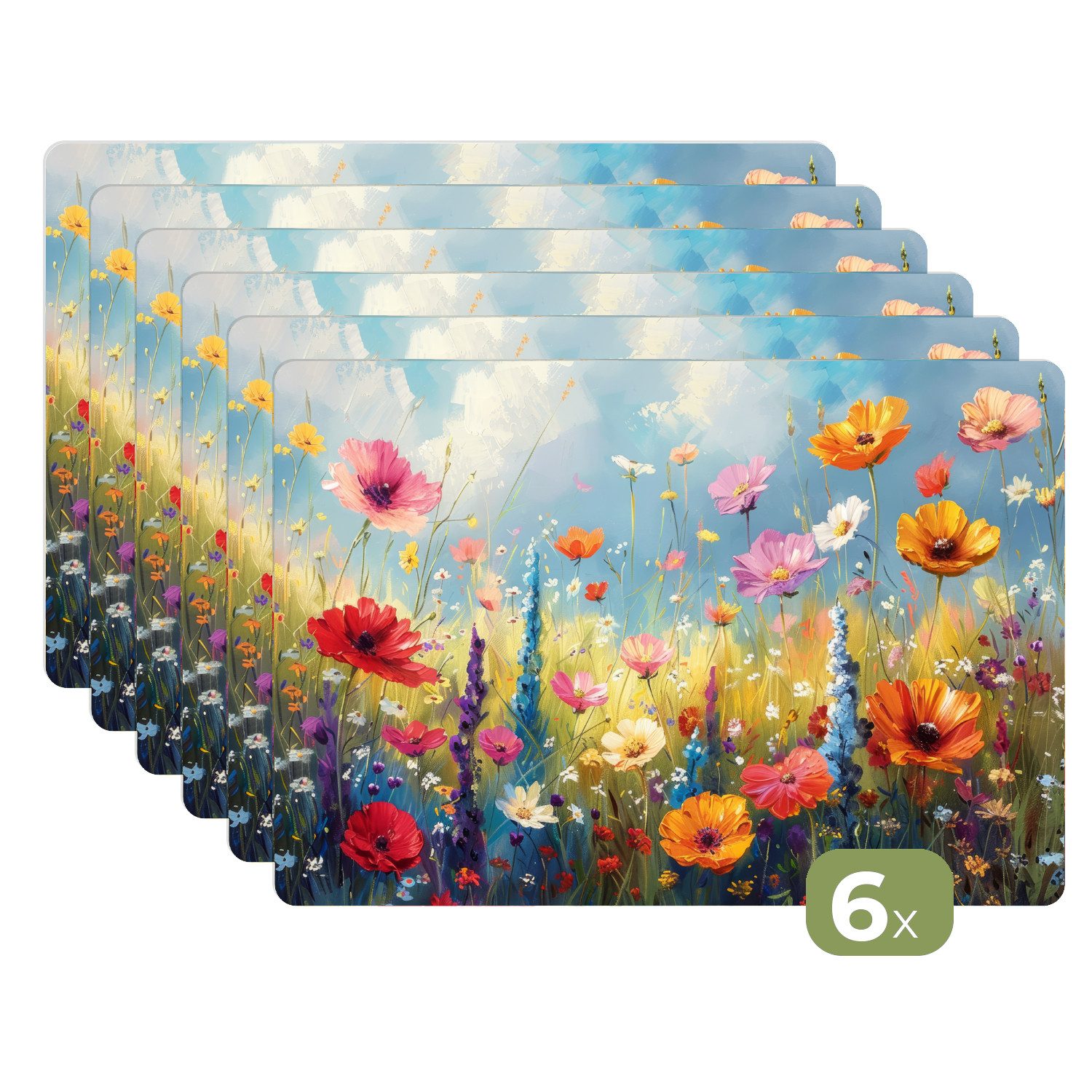 MuchoWow Platzset Blumen - Natur - günstig online kaufen