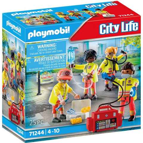 Playmobil® Konstruktions-Spielset Rettungsteam (71244), City Life, Made in Europe