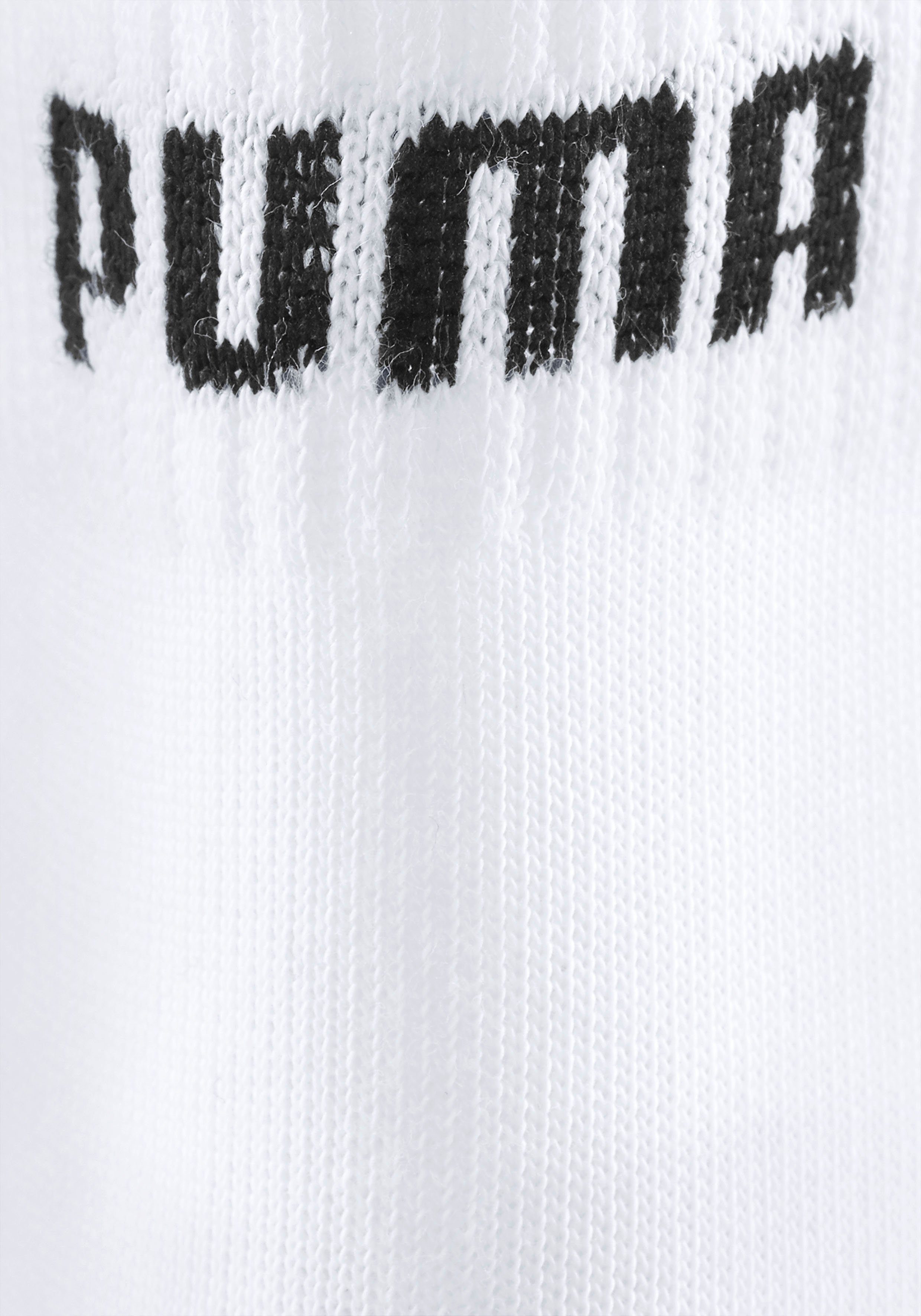 PUMA Kurzsocken PUMA UNISEX QUARTER PLAIN 6P ECOM (6-Paar, 6 Paar) mit Rippbündchen
